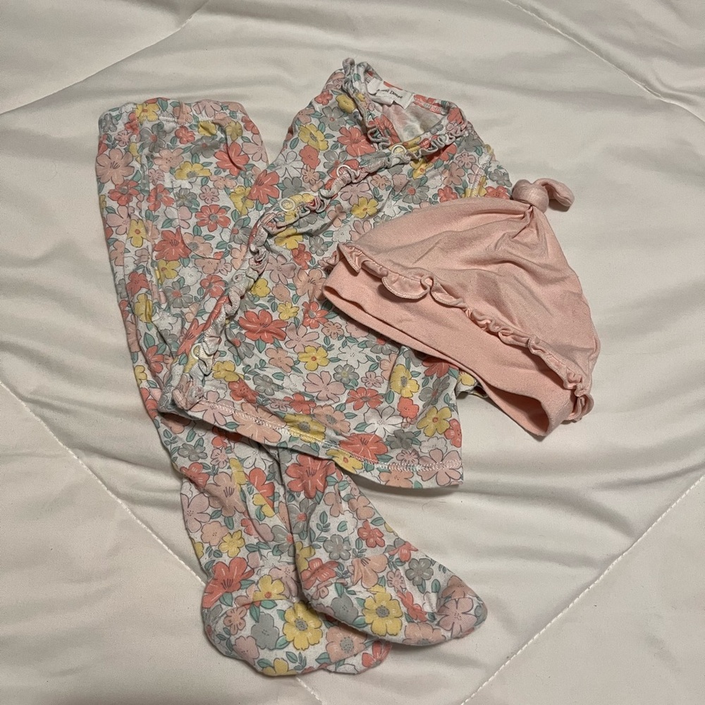 Angel Dear kimono set with hat